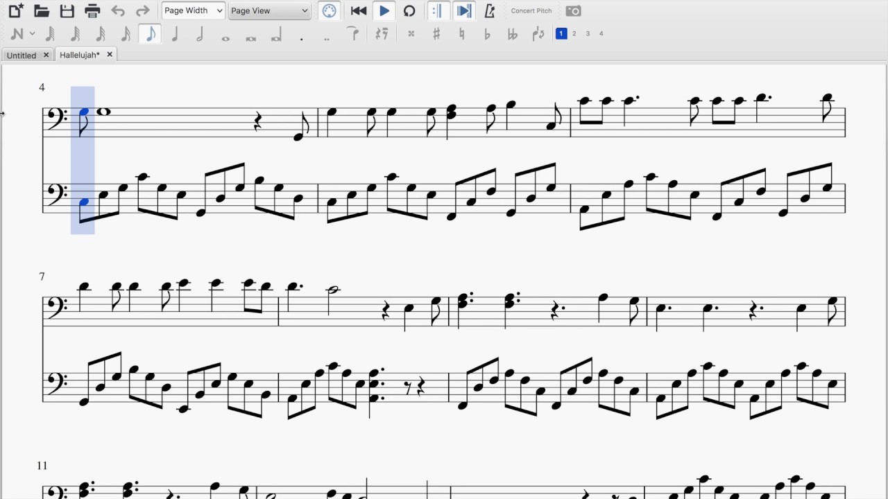Hallelujah (Cello Duet Sheet Music)