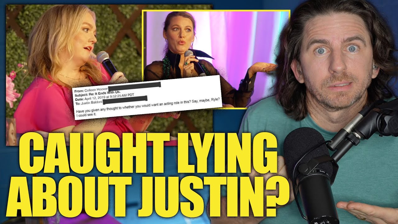 Video Emerges Of Colleen Hoover MISREPRESENTING Justin Baldoni, But Why?!