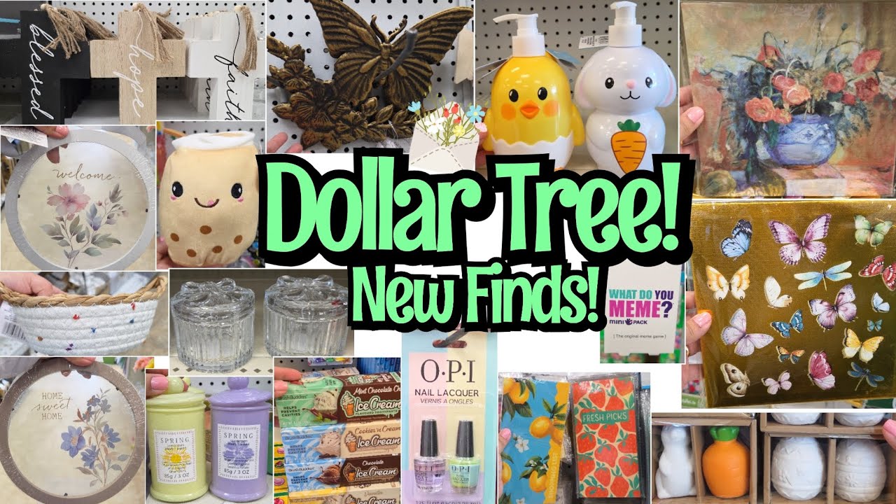 🌳🐰Сходите со мной в новый магазин Dollar Tree! 🌷