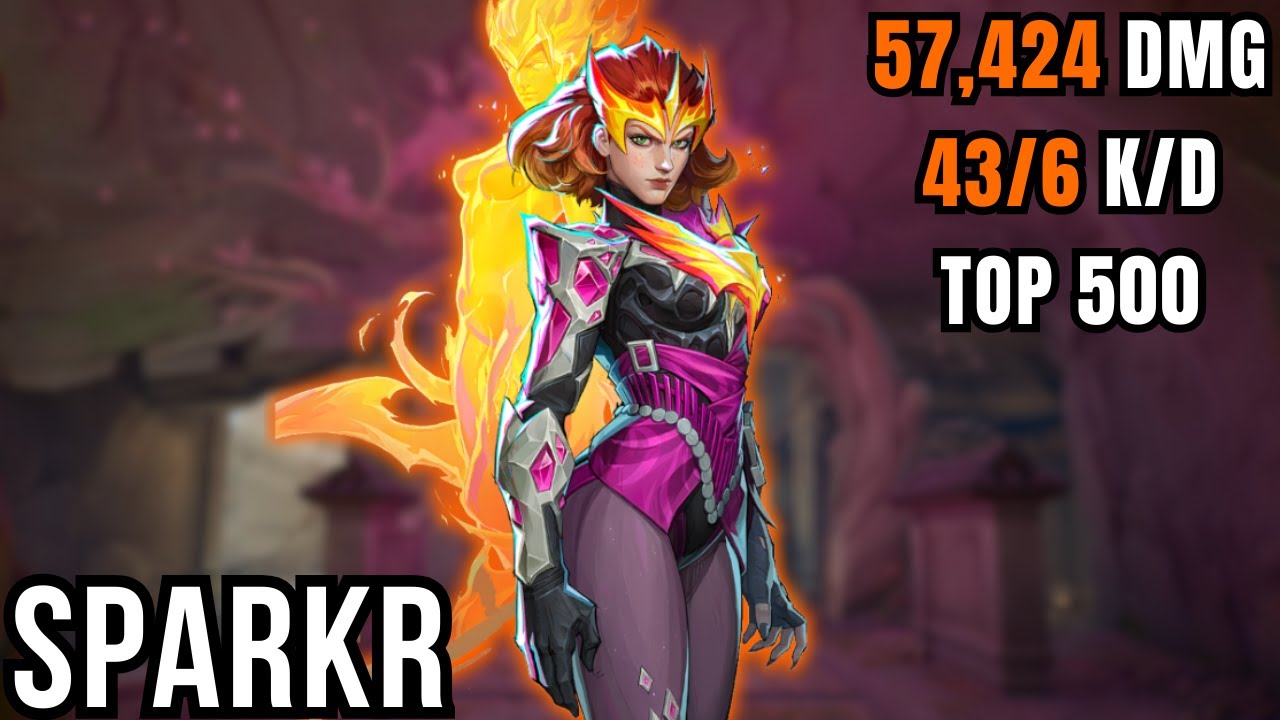 57,424 DMG! SPARKR - PRO PHOENIX GAMEPLAY MARVEL RIVALS