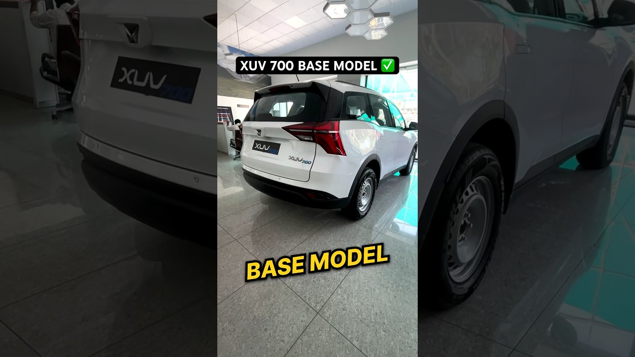 Mahindra XUV 700 Base Model 2024 😍 #shorts #ytshorts #xuv700 #mahindra #car