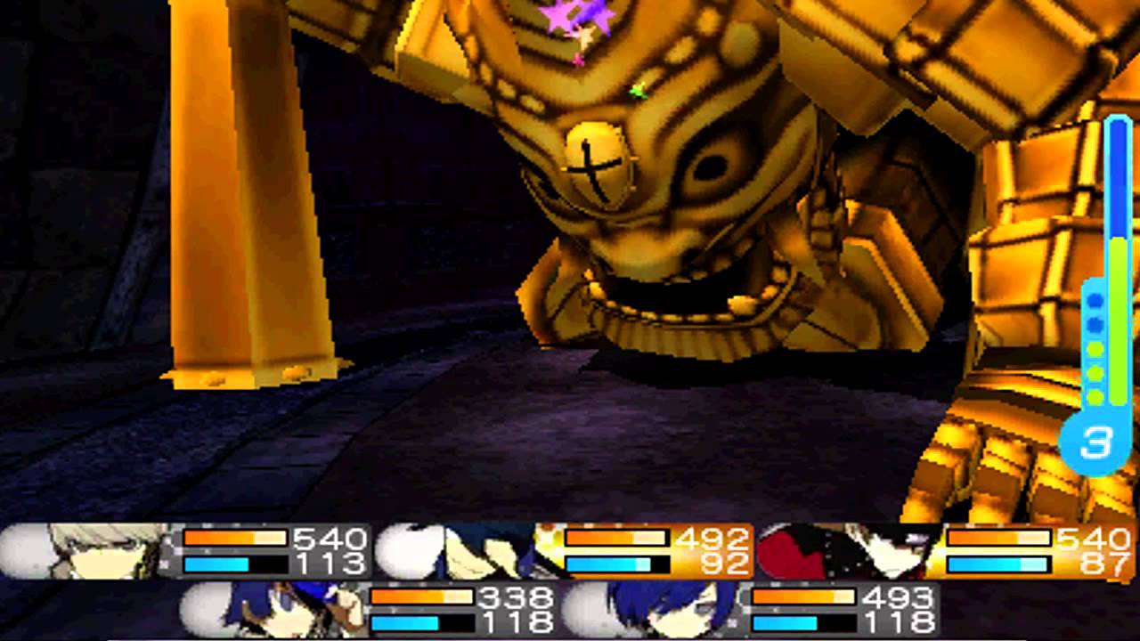 Persona Q - Optional Boss: Guardian Machine (Risky Mode)