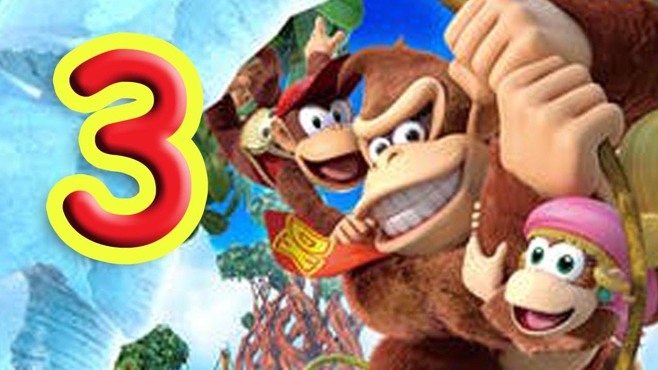 Donkey Kong Country Tropical Freeze walkthrough part 3 - Bright Savannah