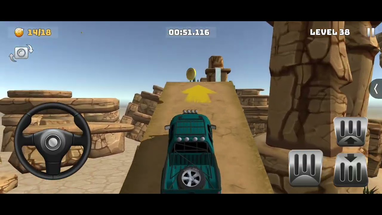 🔥 Desert Hill Car Challenge | Impossible Offroad Climb 😱 Full Gameplay 2026#HillClimb #CarGame 