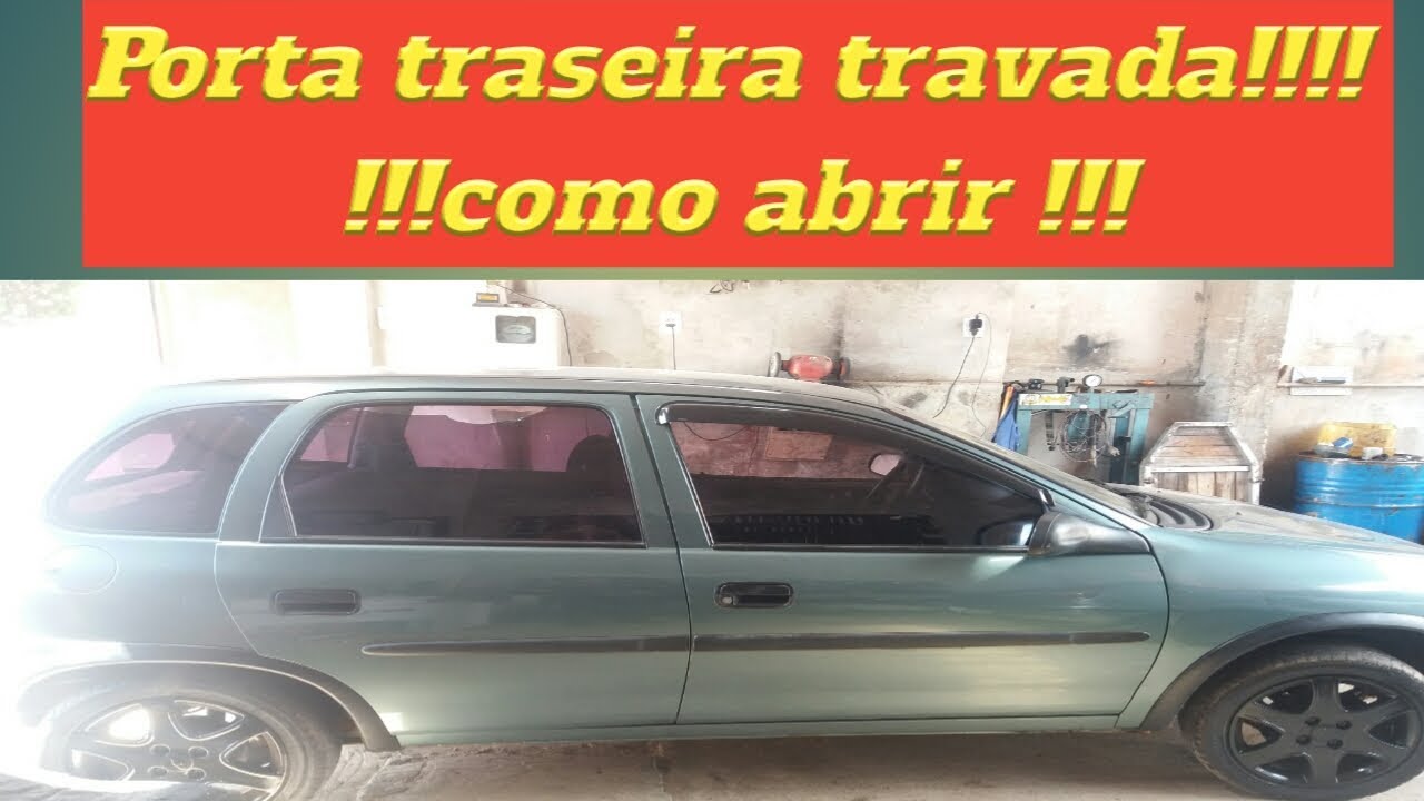 CORSA COM PORTA  TRAVADA SE INSCREVAM NO CANAL
