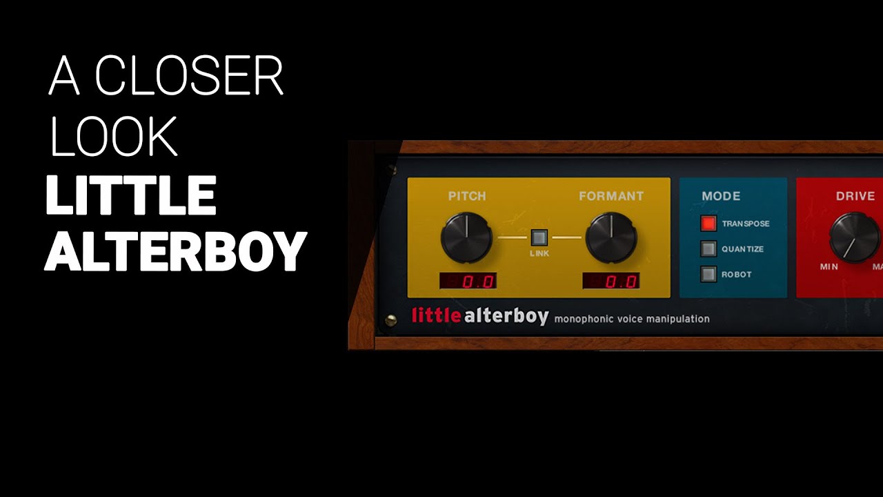 A closer look at LITTLE ALTERBOY by Soundtoys - Guide tutorial