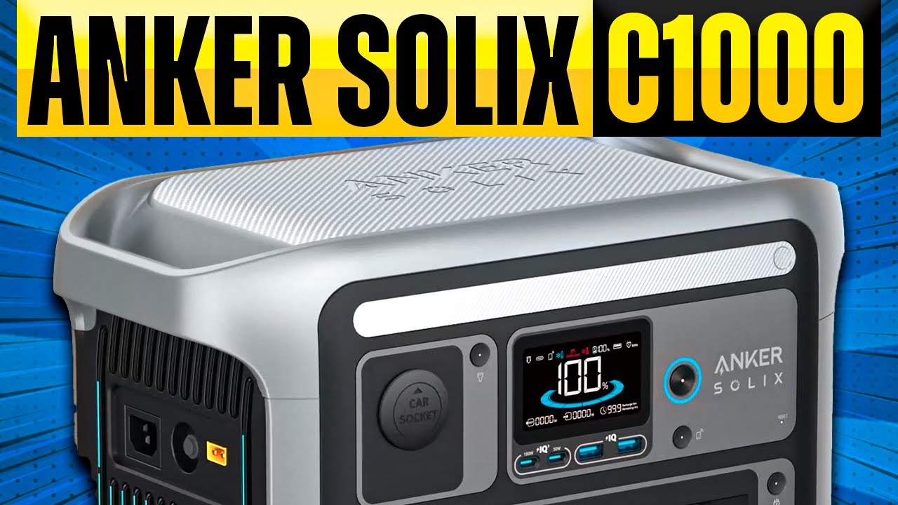 Blitzschnell Laden & Starke Power: Anker SOLIX C1000 Powerstation + Aktueller Rabatt-Deal!