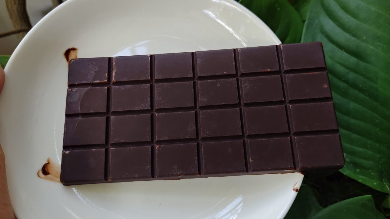 ทำช็อกโกแลตด้วยส่วนผสม 2 อย่าง  How to make chocolate #ทำช็อกโกแลตด้วยผงโกโก้
