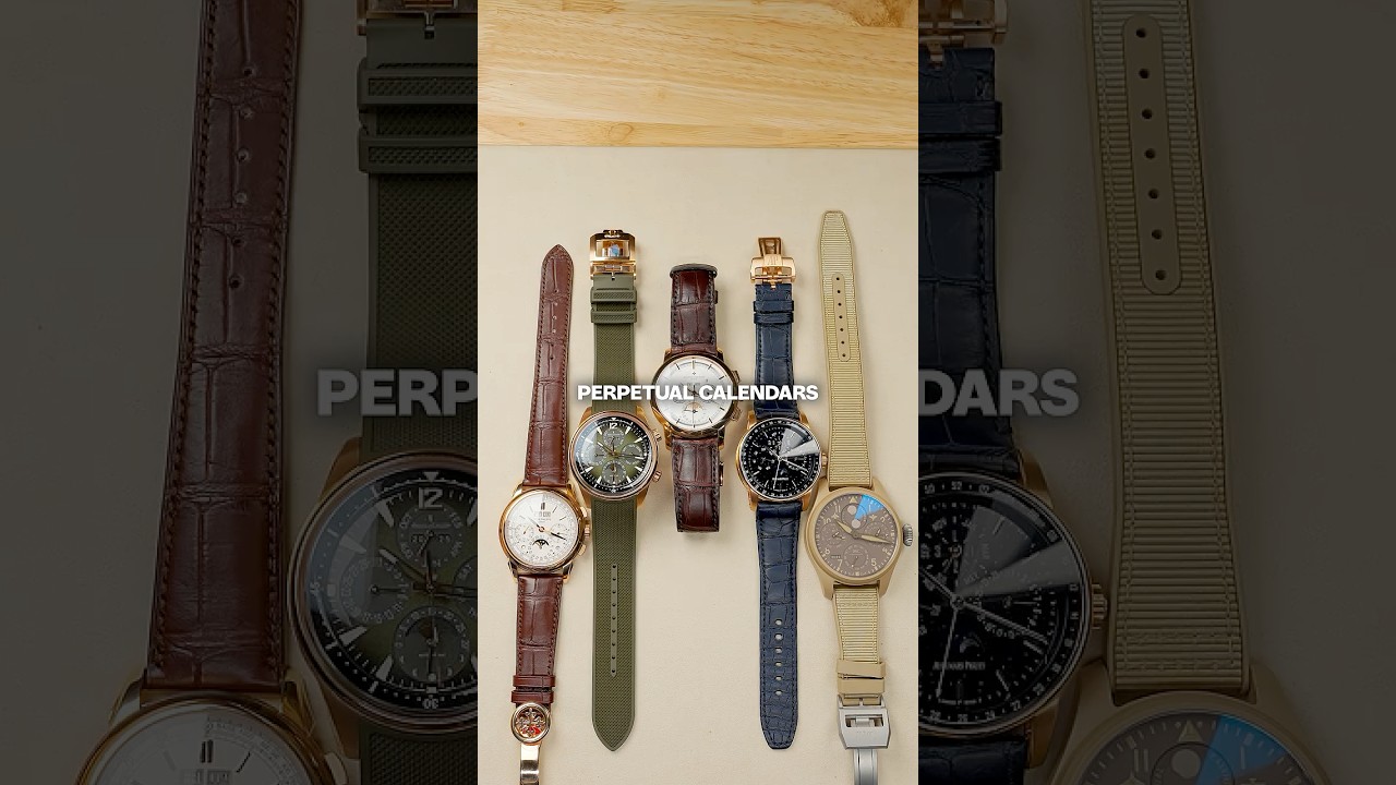 5 Incredible Perpetual Calendars - Patek Philippe, Audemars Piguet and more l SwissWatchExpo