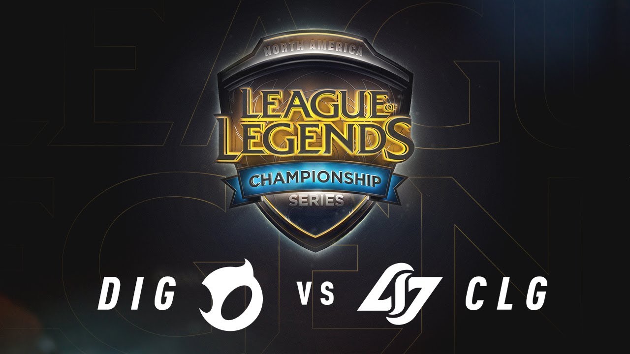 DIG vs. CLG - Week 9 Game 1 | NA LCS Summer Split | Team Dignitas vs. Counter Logic Gaming (2017)