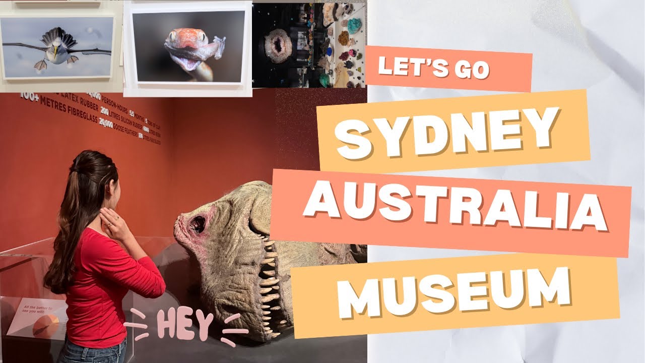 AUSTRALIA MUSEUM sydney FIRST VLOG! Yaaayyyy 😬🎀