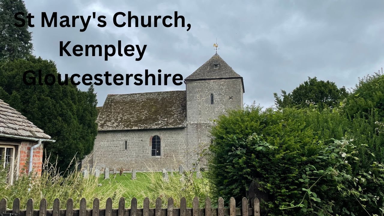 St Mary's Church, Kempley, Gloucestershire.  Wait till you see the inside