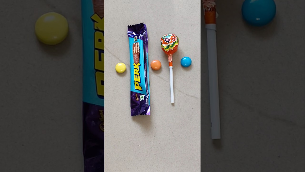Chocolate & Lollipop Unboxing ASMR 🍫🍭 #Shorts.