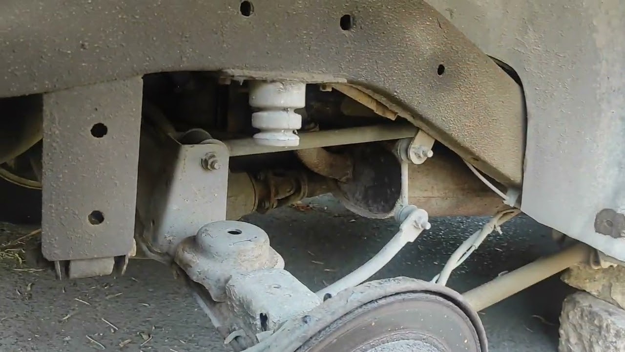Замена пружин заднего моста Hover H3