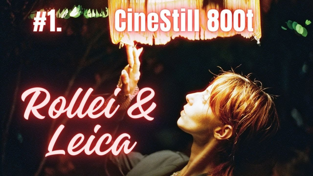 Cinestill 800T// Rolleiflex & Leica //Premiere experience streetphotographie & portrait en Cinestill