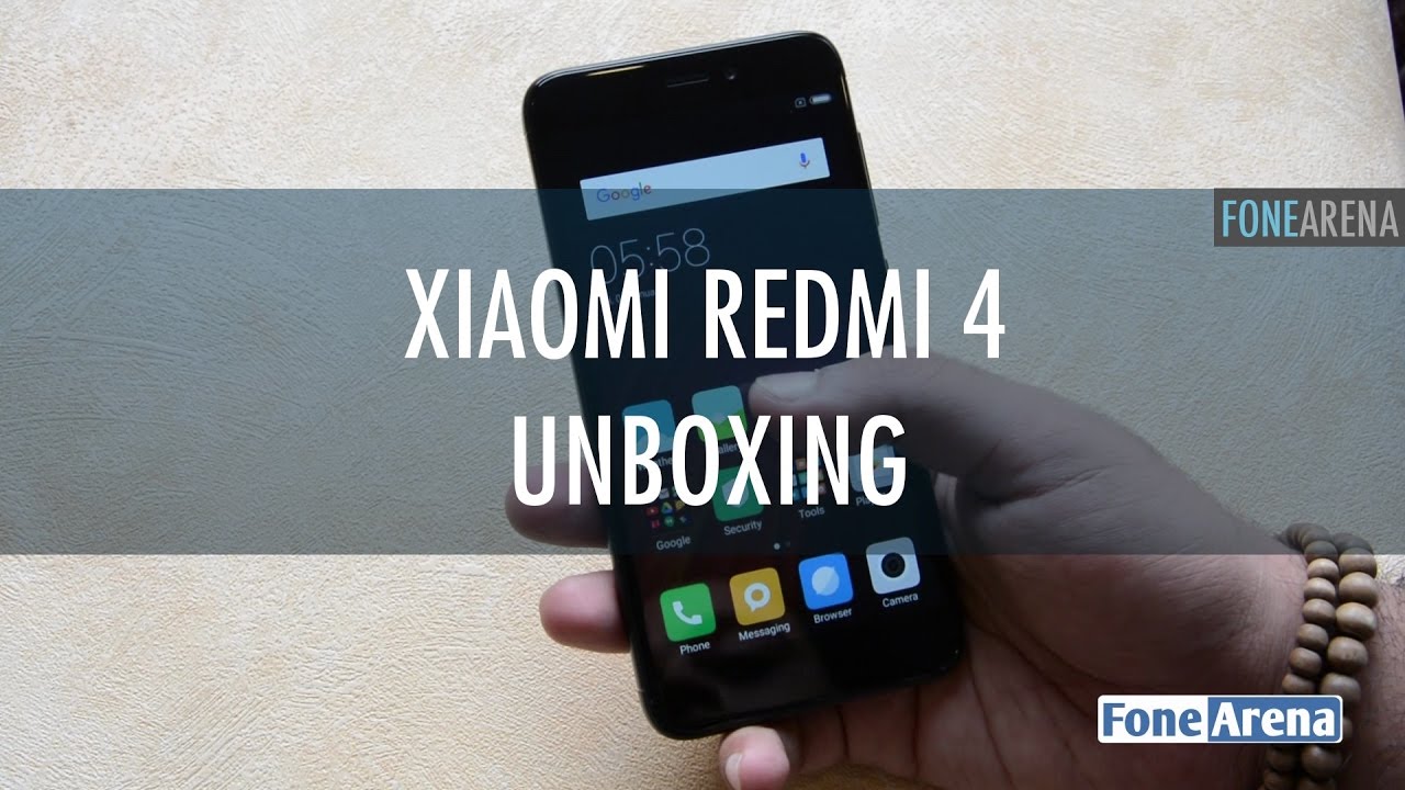 Xiaomi Redmi 4 Unboxing