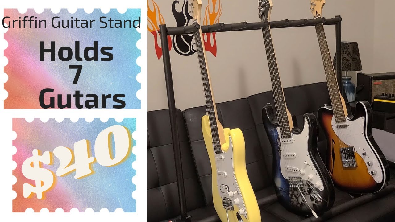 Griffin 7 Guitar Stand (Unboxing and setup DIY)
