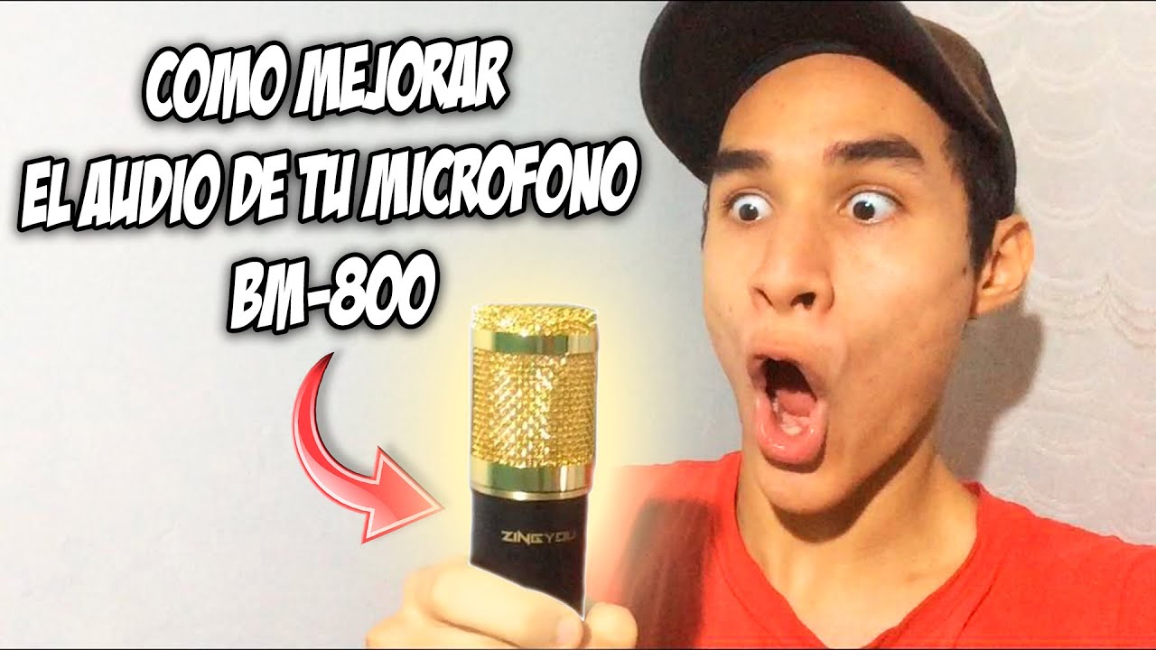 Como GRABAR y MEJORAR el audio del micrófono BM-800 en Audacity | OyeCheChar