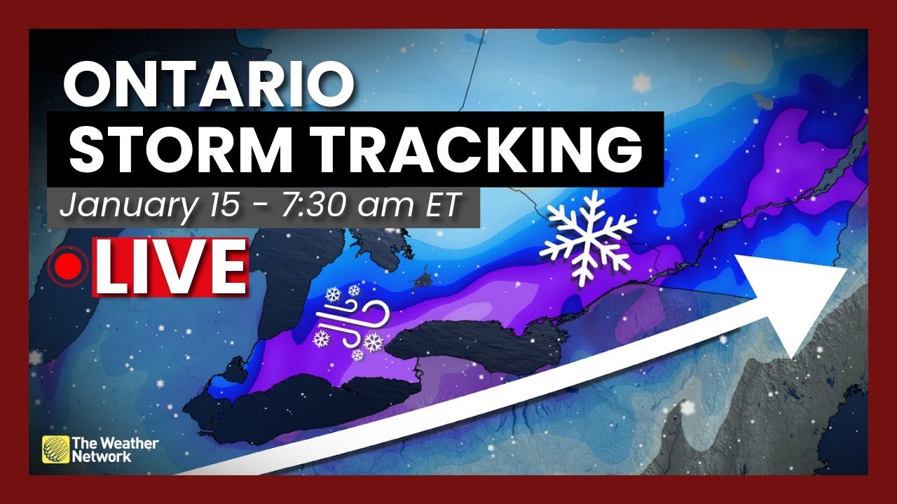 LIVE TRACKING: Significant snow to impact southern Ontario's morning commute