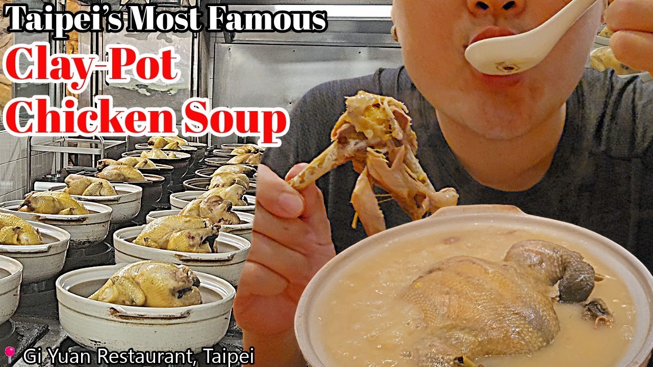 Taiwan’s Most Famous Clay Pot Chicken Soup + Hidden Alleyway Beef Noodles! 🇹🇼🍜