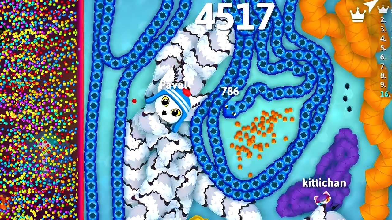 SNAKE IO🐍 BIG SNAKE SKIN V/S 1000 OGGY V/S  FOOD EVENT EPIC SNAKE IO 🐍 BEST/ FUNNY GAMEPLAY!