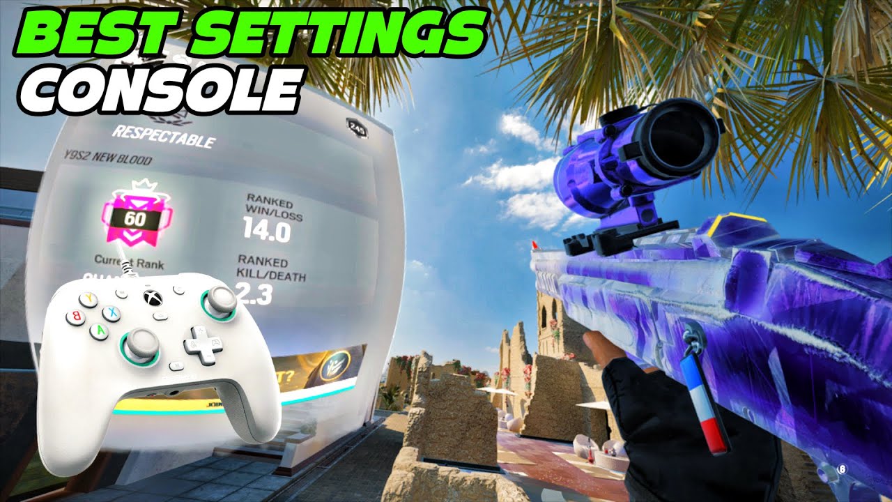 EX #1 CHAMPION FULL GAMESIR SETTINGS AND SENSITIVITY - RAINBOW SIX SIEGE