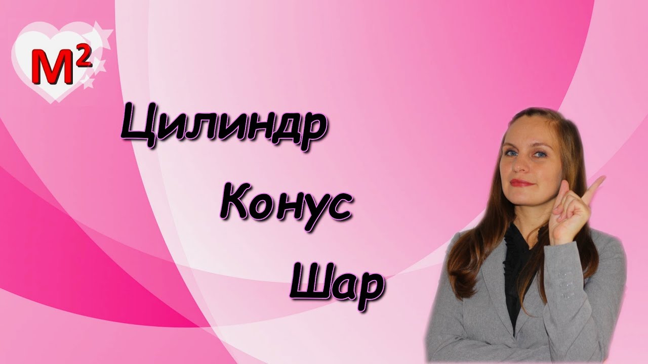 ЦИЛИНДР. КОНУС. ШАР.