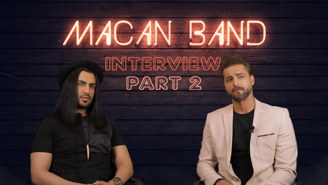 MACAN Band - Interview - Part 2 ( گفتگوی صمیمانه و پاسخ به سوالات خانواده  بزرگ ماکان )