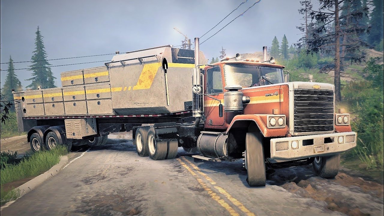 Spintires Mudrunner #5 - DLC American Wilds [PL]