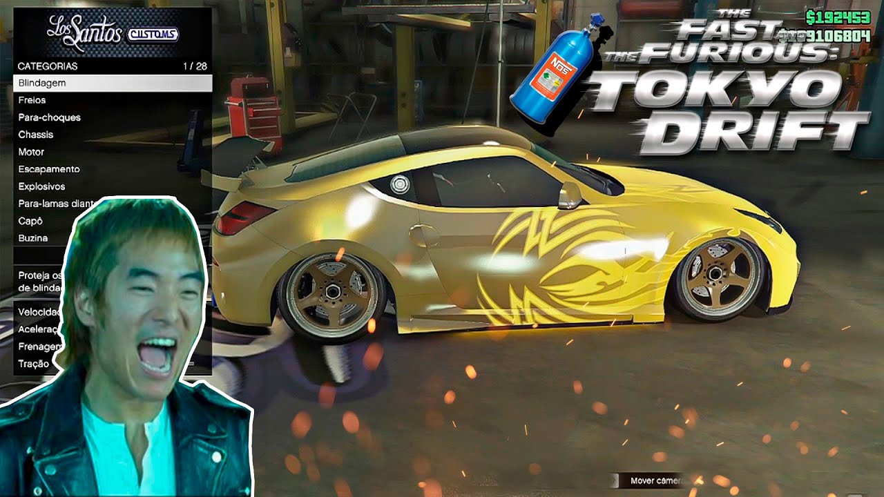 TOKYO DRIFT TUNANDO 350Z DO MORIMOTO ! NO GTA ONLINE ESTAMPA GTA 5 VELOZES E FURIOSOS TOKYO DRIFT