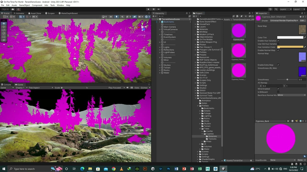 URP Shader Problem solve Unity 2021 | Pink Assets | Developer