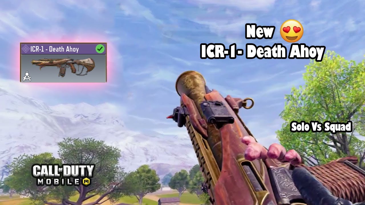 Dominating enemies with ICR - Death Ahoy! Solo vs Squad Blackout gameplay!