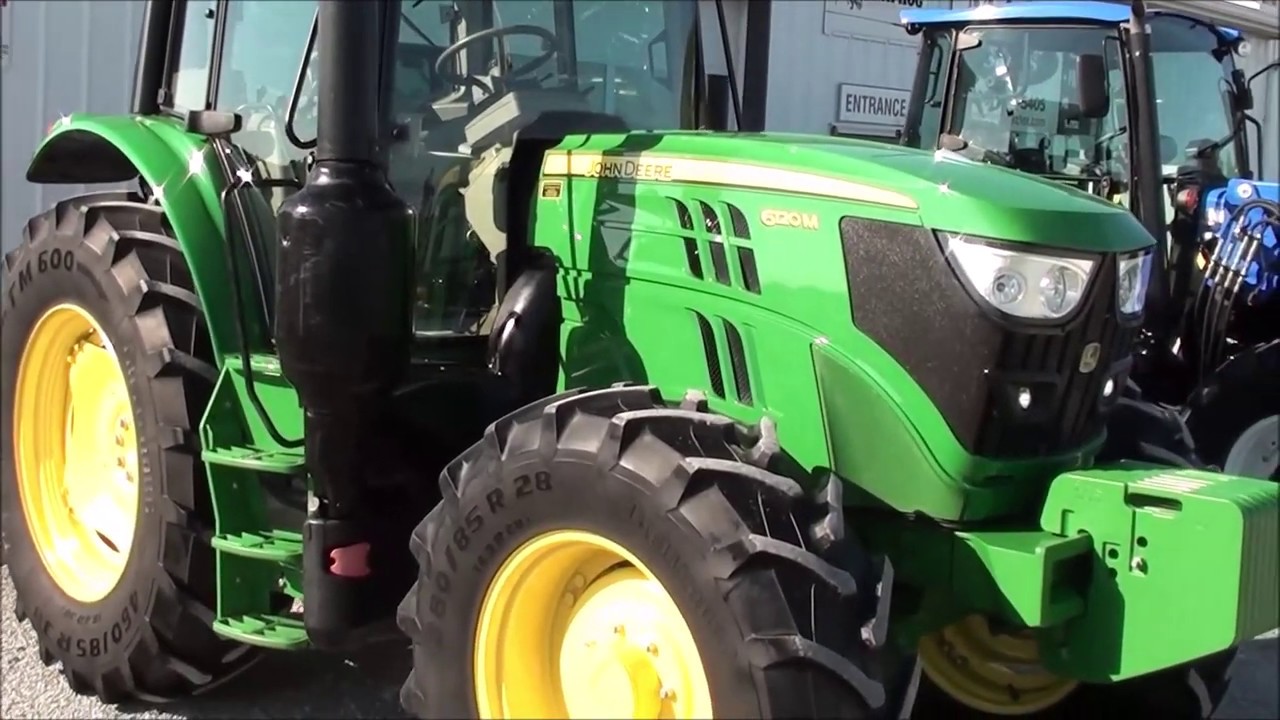 2017 John Deere 6120M 4x4 Tractor for Sale!