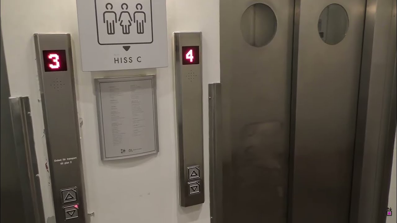 Thyssen Elevator,Hissgruppen C Elevator At Soderhallarna,Sockholm Part 20 #robloxgamer749 #sweden