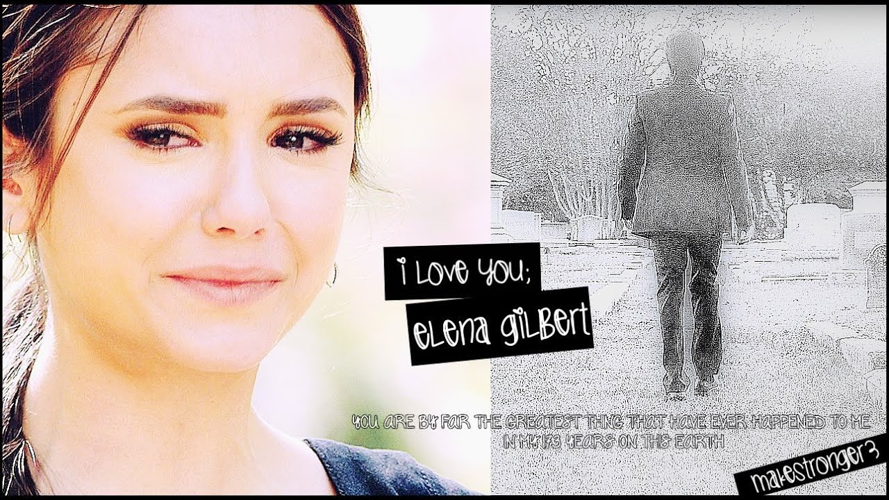 damon & elena l 'i love you, elena' [+5x22]