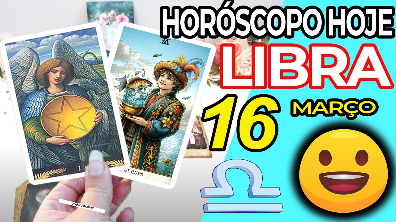 PREPARE-SE❗UMA GRANDE SURPRESA PARA VOCÊ😃 Libra ♎ 16 Março 2026 | Horoscopo do dia de hoje ♎ Tarot