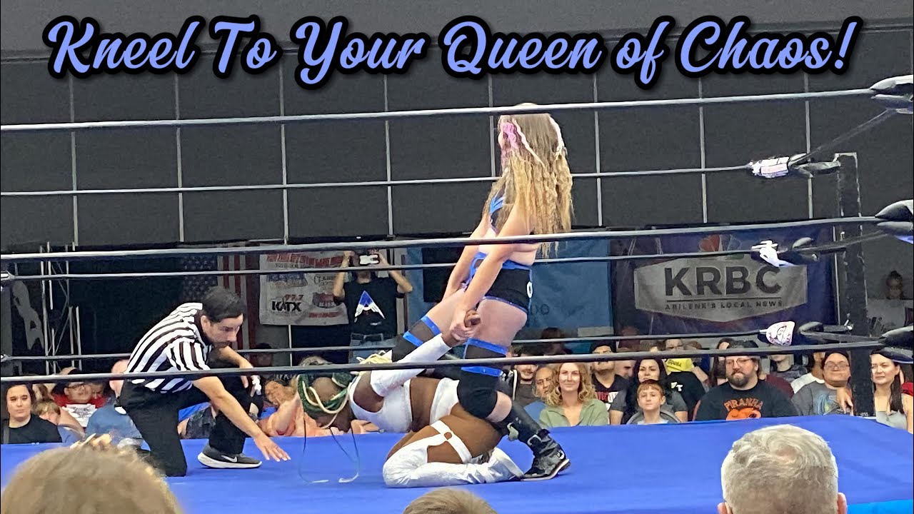 Olivier Vegas vs Aryn Eris at Rampage #Wrestling: The Harder They Fall 2023 #womenswrestling
