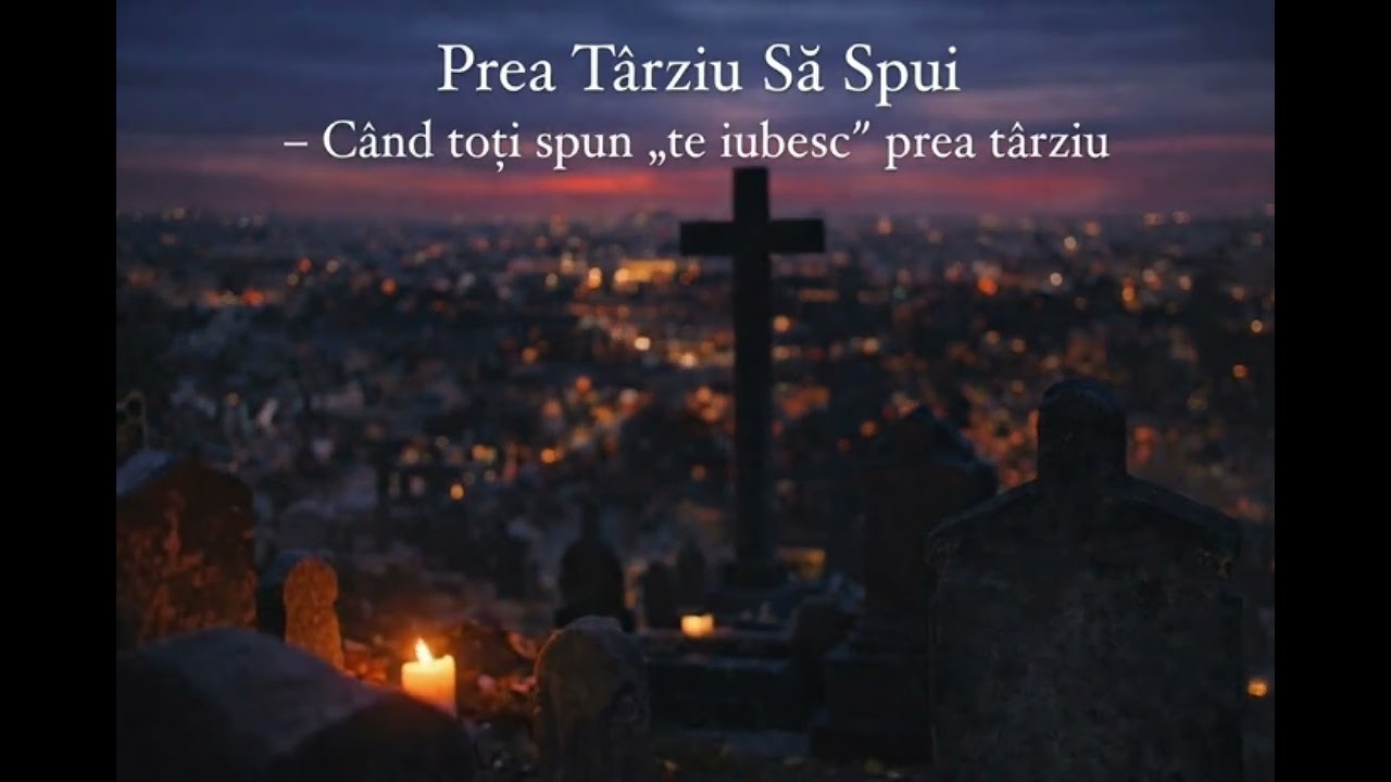 Prea Târziu Să Spui – Când toți spun „te iubesc” prea târziu