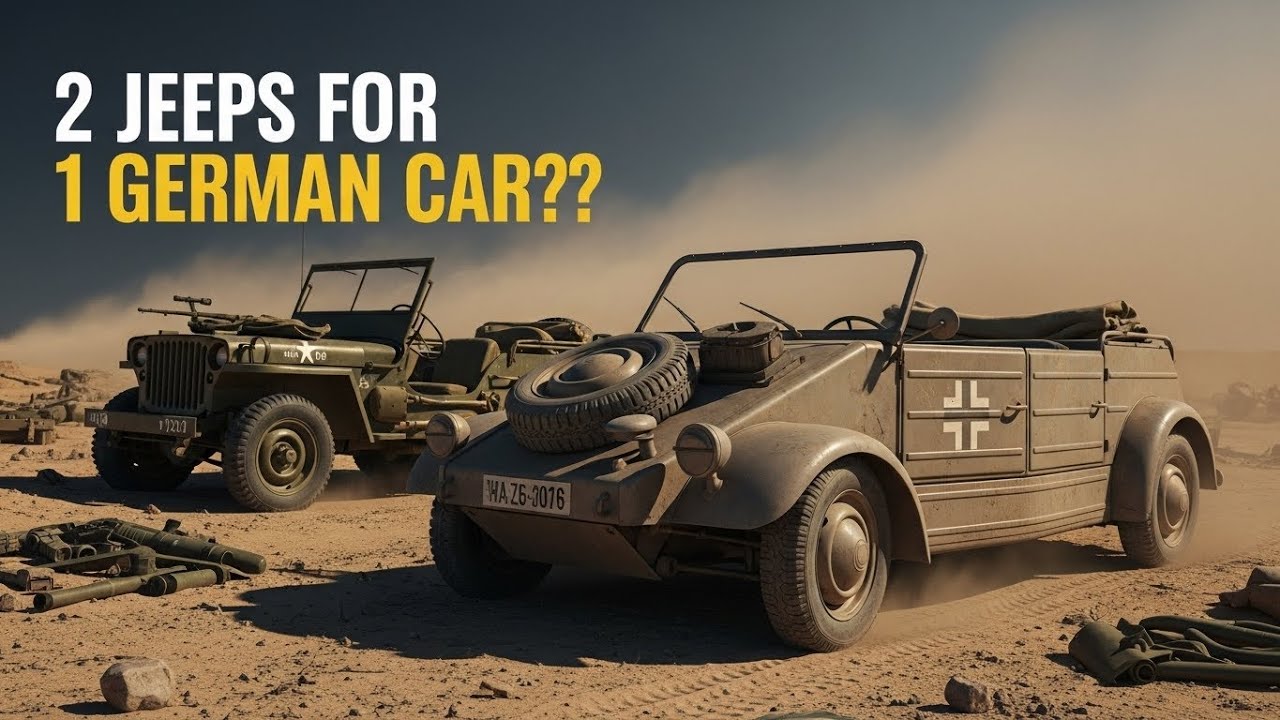 Why American Soldiers “Stole” German Jeeps—and Refused to Give Them Back
