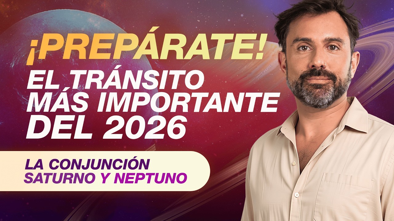 GRAN CONJUNCIÓN SATURNO–NEPTUNO! 🔥🌊 TU VIDA YA NO PUEDE SEGUIR IGUAL  | Tránsito por las 12 Casas