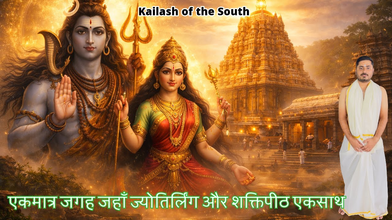 Mallikarjuna Jyotirlinga Srisailam 🔱 | Complete History, Mysteries & Bhramaramba Devi Story