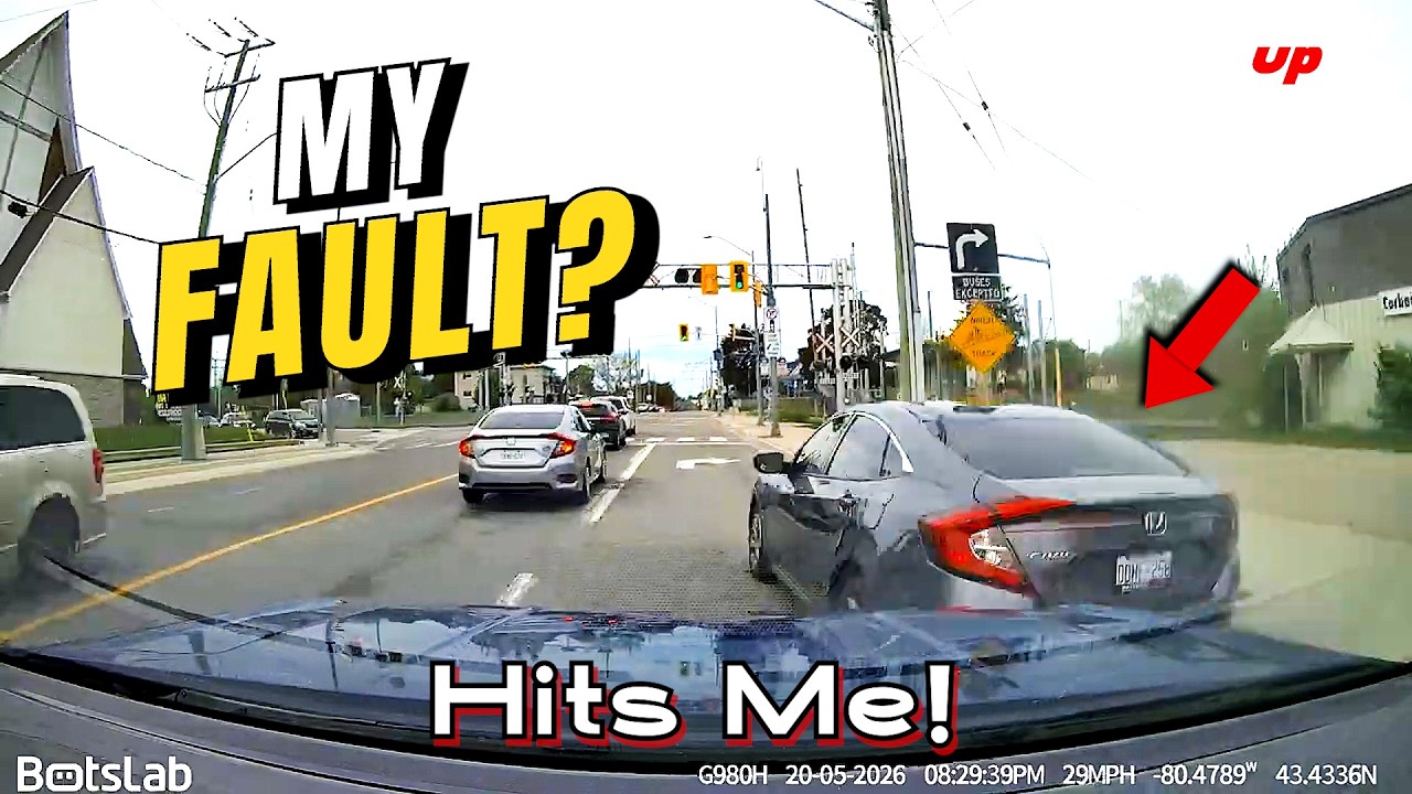 I WAS BLAMED FOR THIS ACCIDENT! Bad Driving, Car Crashes, Dashcam Video 914