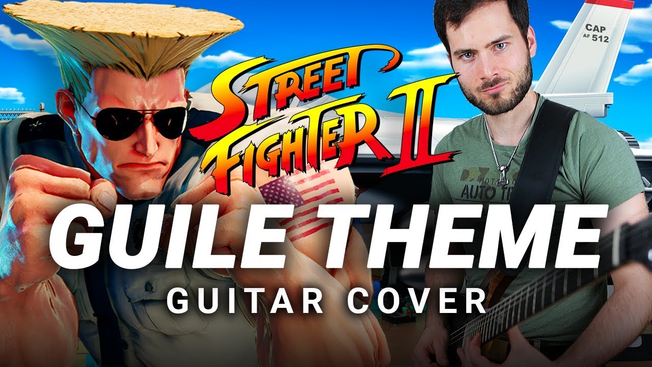GUILE THEME - STREET FIGHTER 2 - Epic Metal Guitar Cover by CelestiC