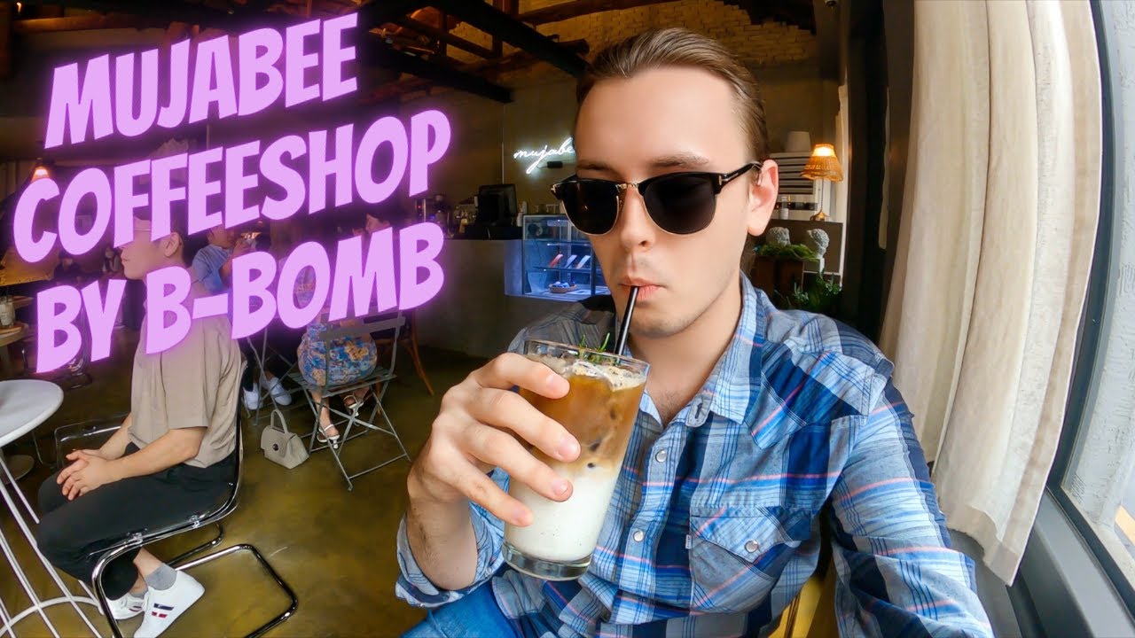 💓 Mujabee Coffeeshop By B-BOMB Tour | Member of BLOCK.B, KQ Entertainment, Hongjoong, 4K | Seoul