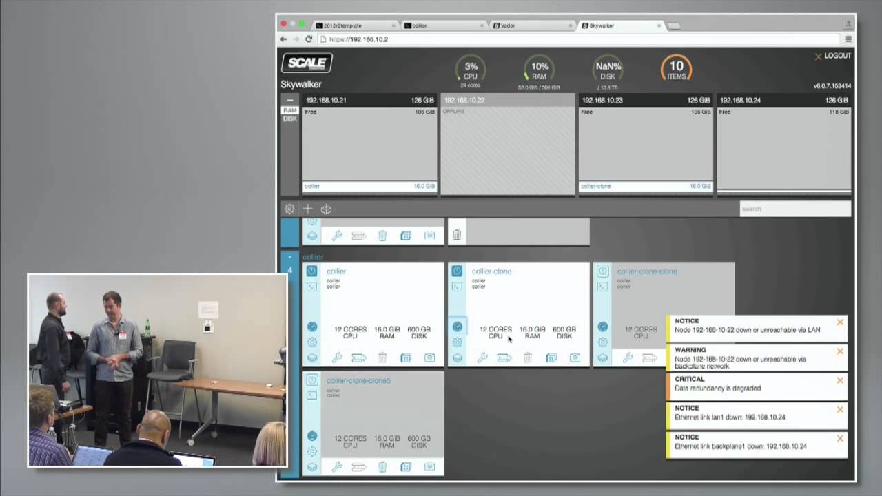 Scale Computing Failover Demo