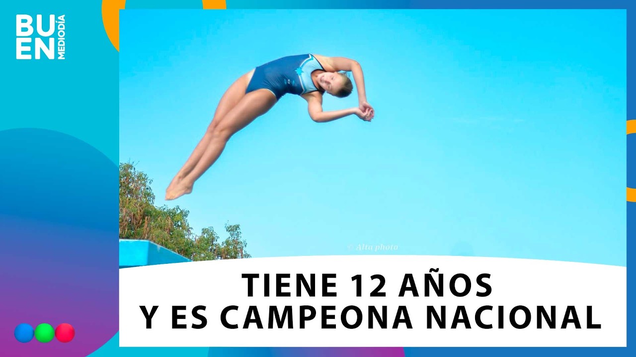 Agustina Forzani: Clavadista de la selección Argentina
