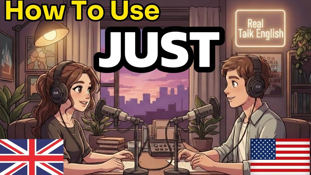 How Native Speakers Really Use JUST | Daily English Conversations | Podcast