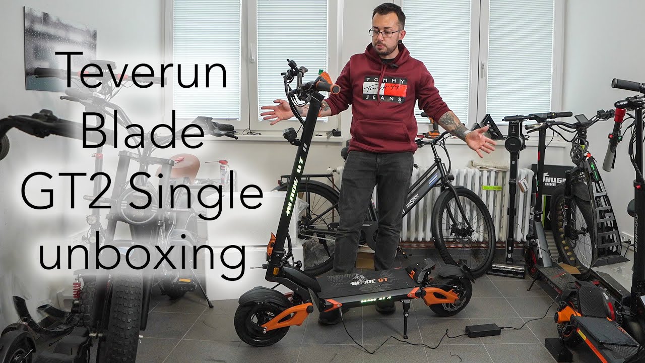 Teverun Blade GT2 Single - střední třída s jedním silným motorem 💪. Unboxing 📦