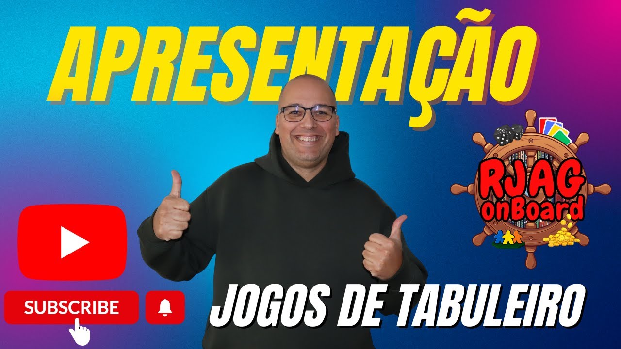 Apresentação do Canal! - Jogos de tabuleiro