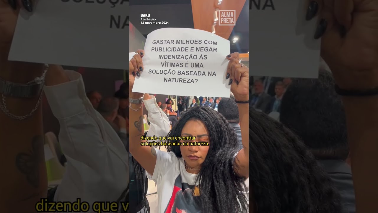 COP29 | Protesto Contra a Vale e Defesa dos Povos Ind&iacute;genas e Quilombolas
